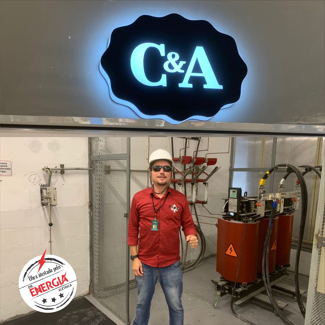 Obra atestada pela Dr. Energia Elétrica
