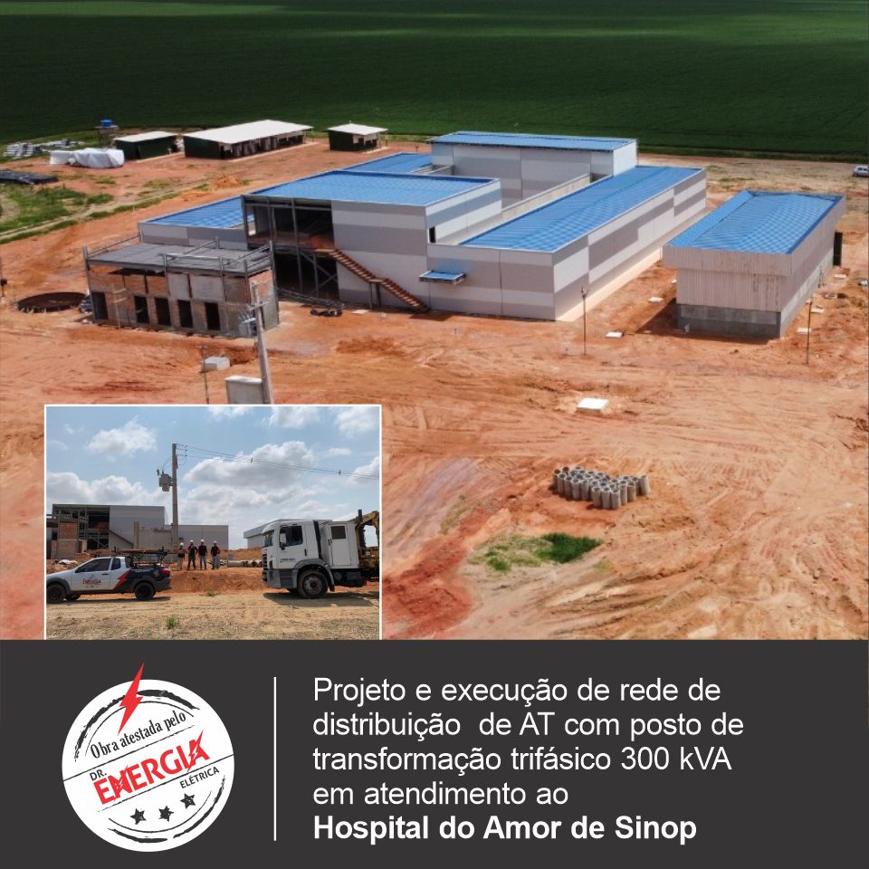 Obra atestada pela Dr. Energia Elétrica