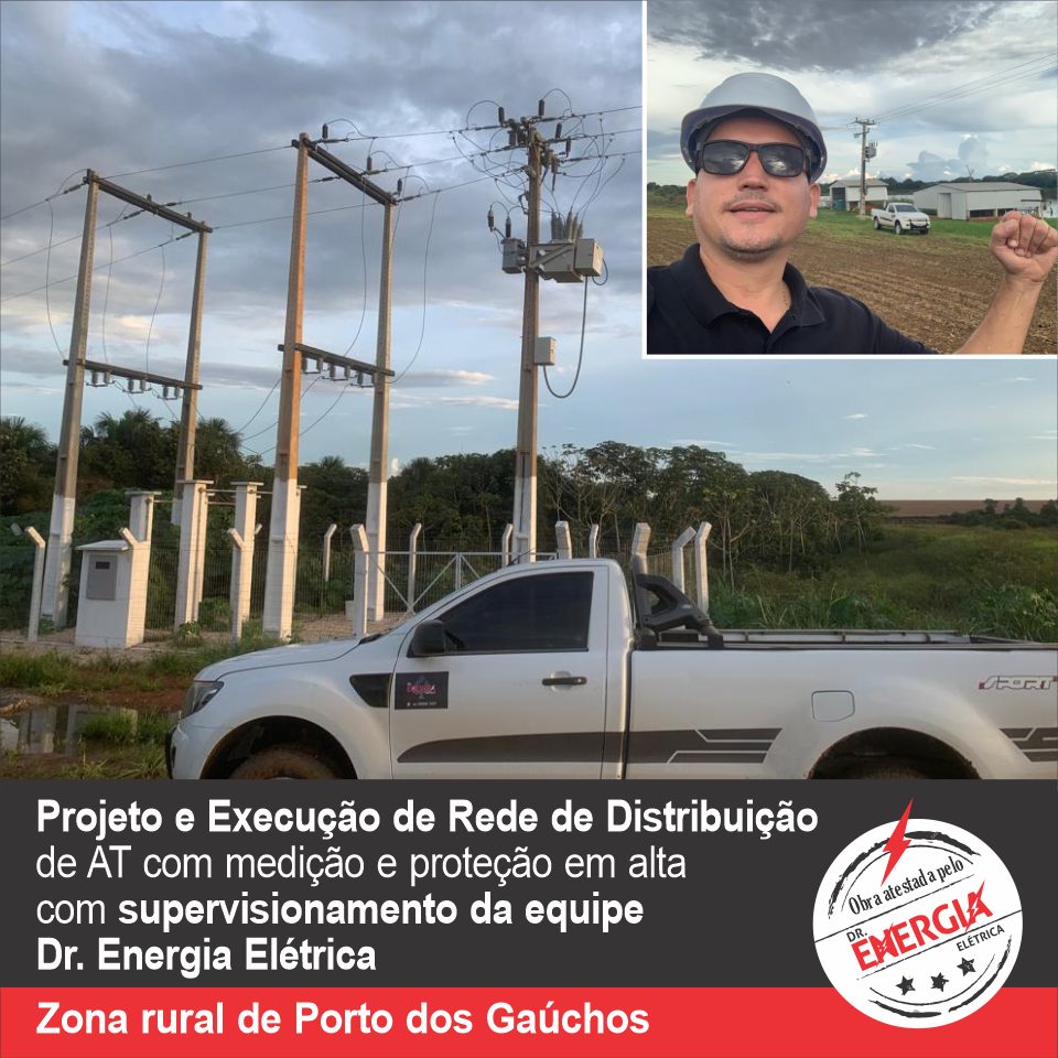 Obra atestada pela Dr. Energia Elétrica