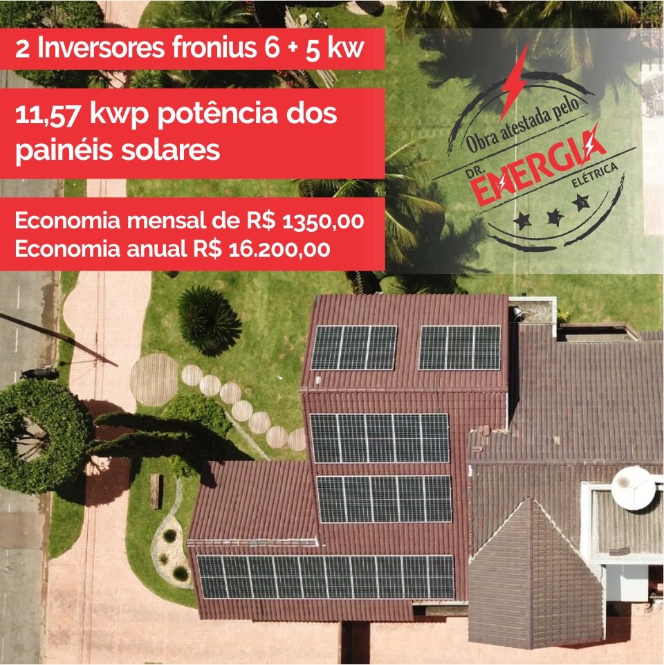 Obra atestada pela Dr. Energia Elétrica
