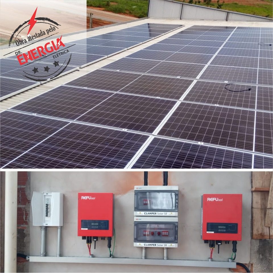 Obra atestada pela Dr. Energia Elétrica