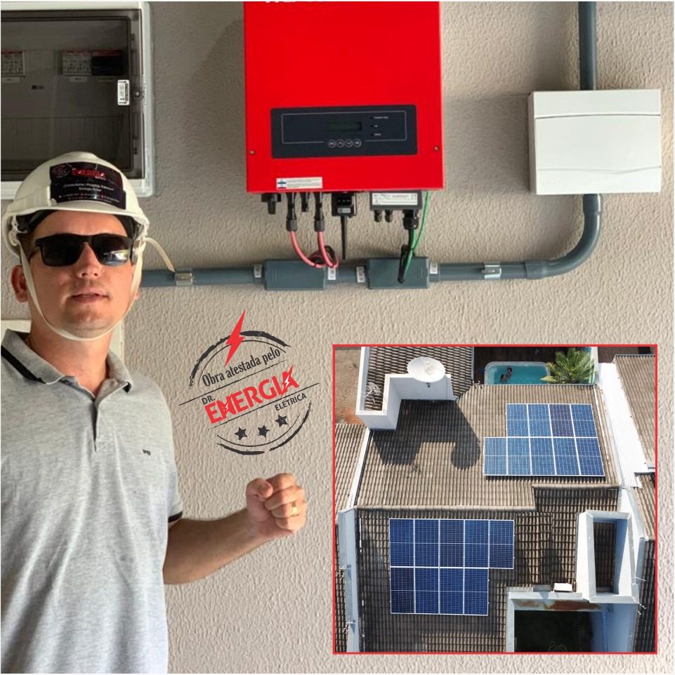 Obra atestada pela Dr. Energia Elétrica